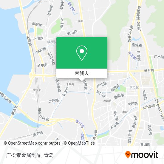 广松泰金属制品地图