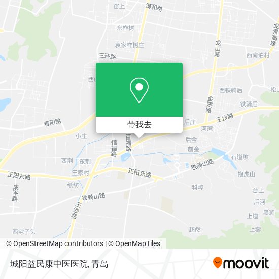 城阳益民康中医医院地图