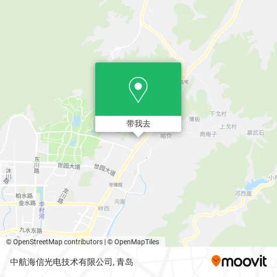 中航海信光电技术有限公司地图