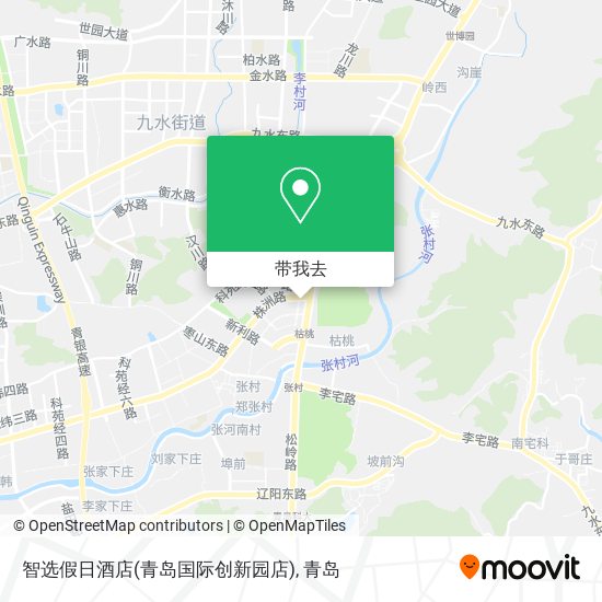 智选假日酒店(青岛国际创新园店)地图