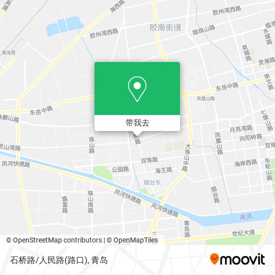 石桥路/人民路(路口)地图