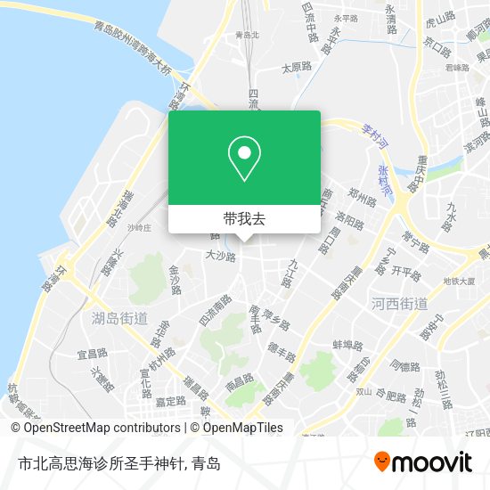 市北高思海诊所圣手神针地图