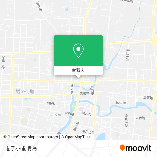 巷子小铺地图