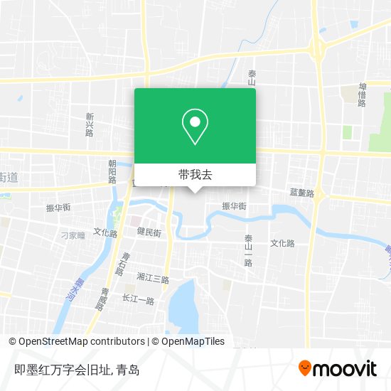 即墨红万字会旧址地图