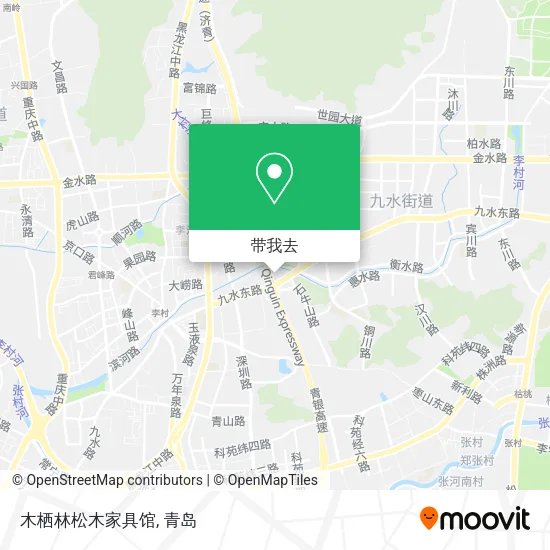 木栖林松木家具馆地图