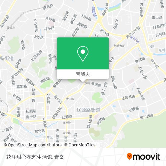 花洋甜心花艺生活馆地图