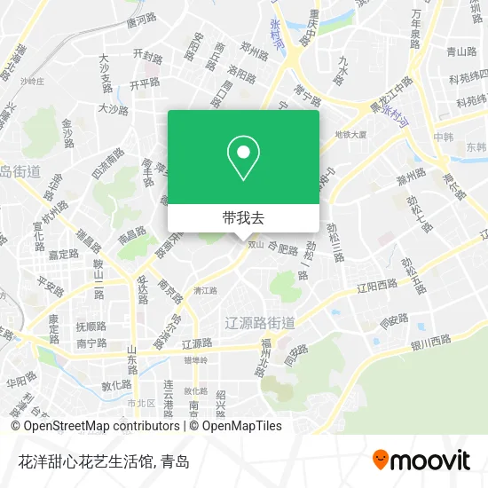 花洋甜心花艺生活馆地图