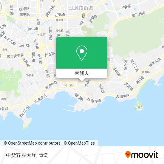 中货客服大厅地图