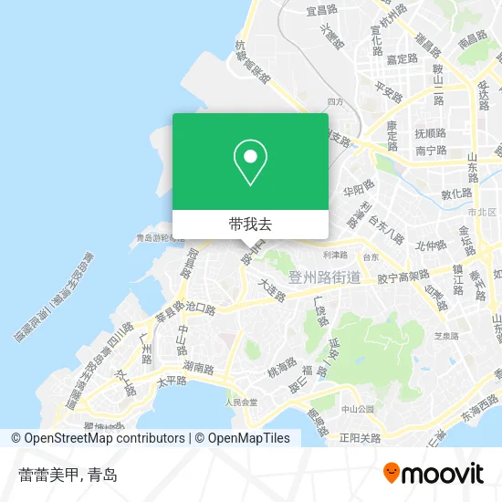 蕾蕾美甲地图