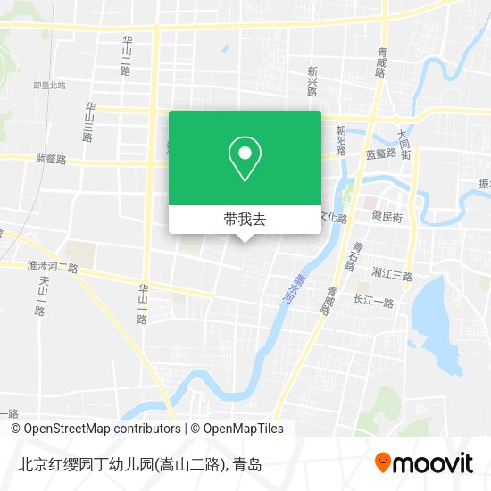 北京红缨园丁幼儿园(嵩山二路)地图