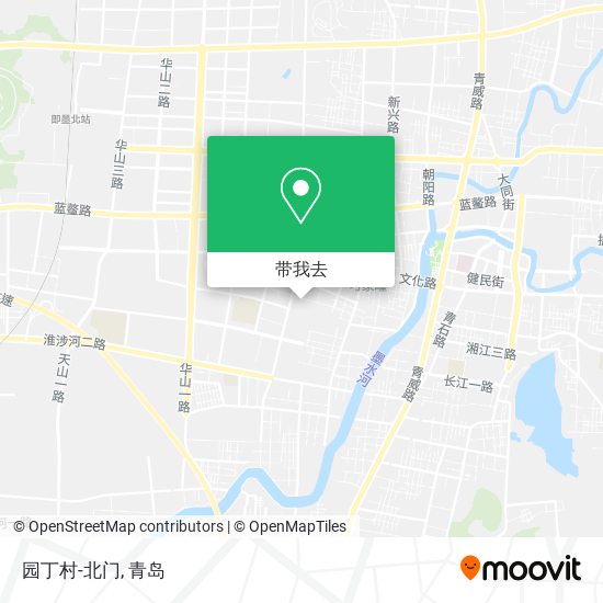 园丁村-北门地图