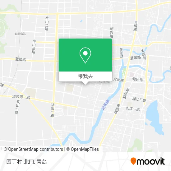 园丁村-北门地图