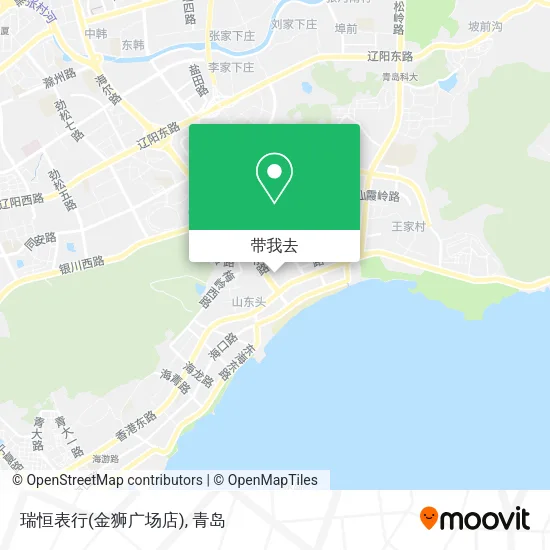 瑞恒表行(金狮广场店)地图