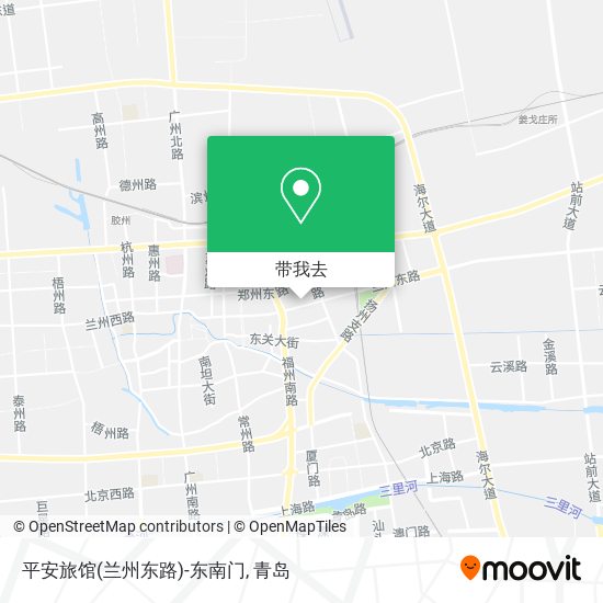 平安旅馆(兰州东路)-东南门地图
