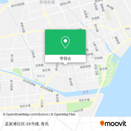孟家滩社区-26号楼地图