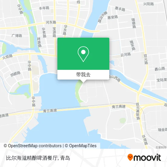 比尔海滋精酿啤酒餐厅地图