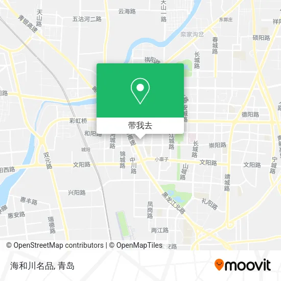 海和川名品地图