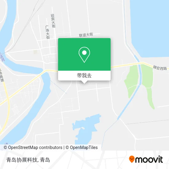 青岛协展科技地图
