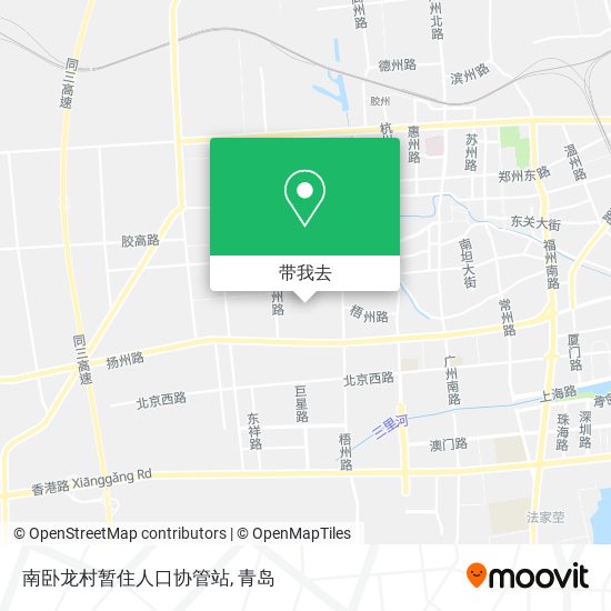南卧龙村暂住人口协管站地图