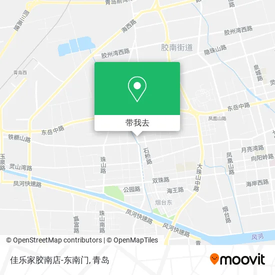 佳乐家胶南店-东南门地图
