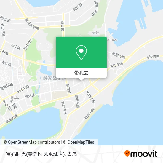 宝妈时光(黄岛区凤凰城店)地图