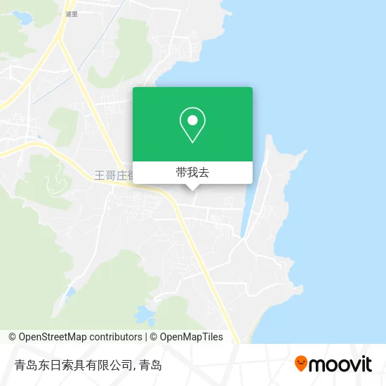 青岛东日索具有限公司地图