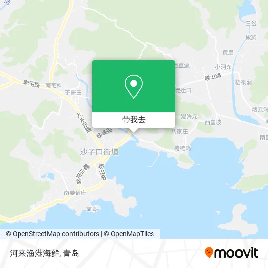 河来渔港海鲜地图