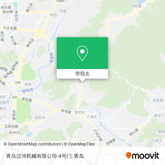 青岛汉河机械有限公司-4号门地图