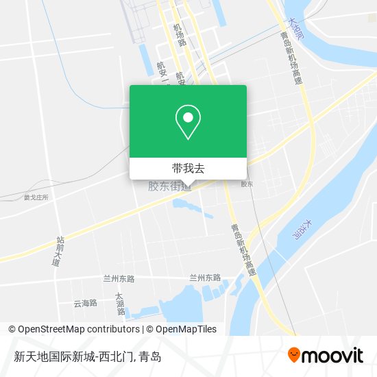 新天地国际新城-西北门地图