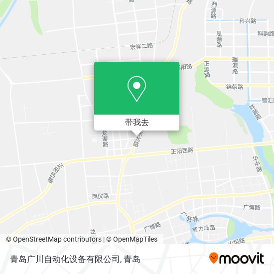 青岛广川自动化设备有限公司地图