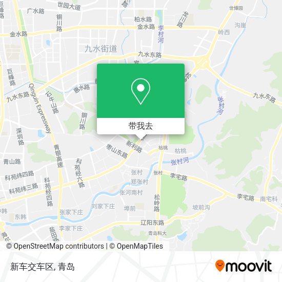 新车交车区地图