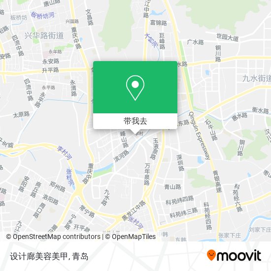 设计廊美容美甲地图