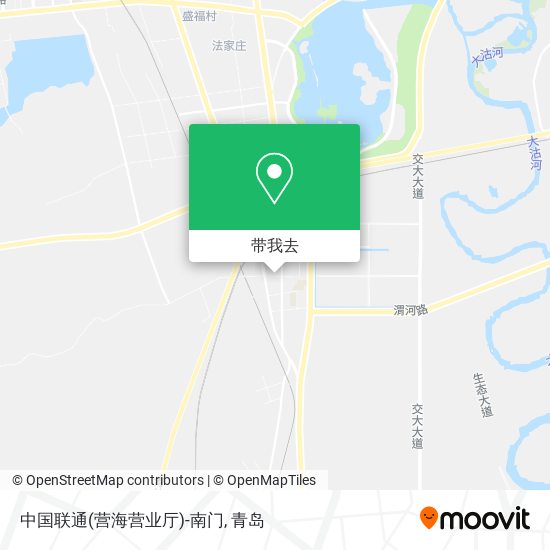 中国联通(营海营业厅)-南门地图