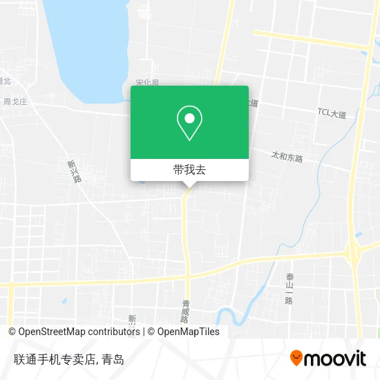 联通手机专卖店地图