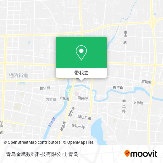 青岛金鹰数码科技有限公司地图