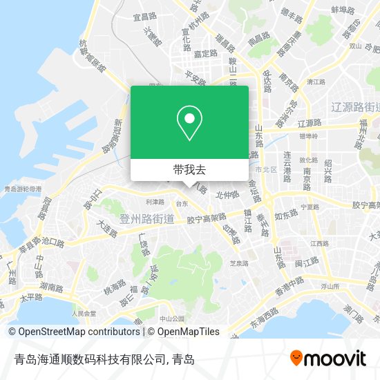 青岛海通顺数码科技有限公司地图