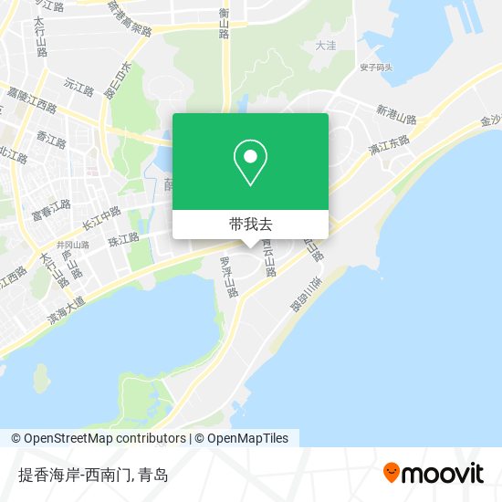 提香海岸-西南门地图