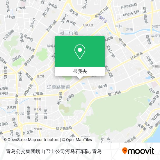 青岛公交集团崂山巴士公司河马石车队地图