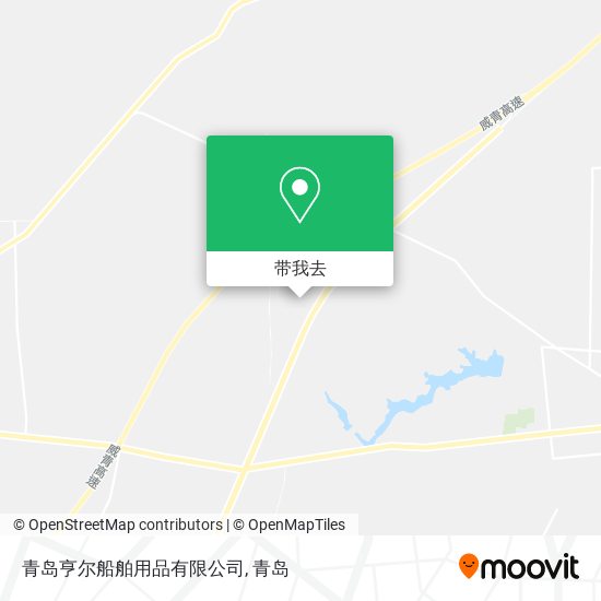 青岛亨尔船舶用品有限公司地图