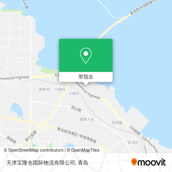 天津宝隆仓国际物流有限公司地图
