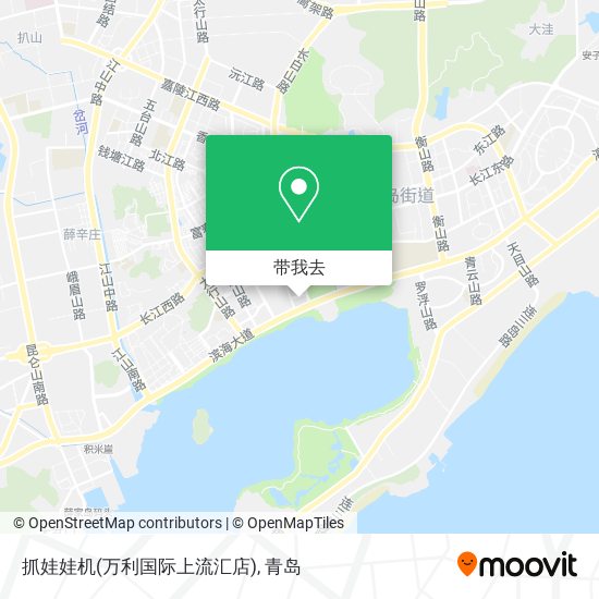 抓娃娃机(万利国际上流汇店)地图