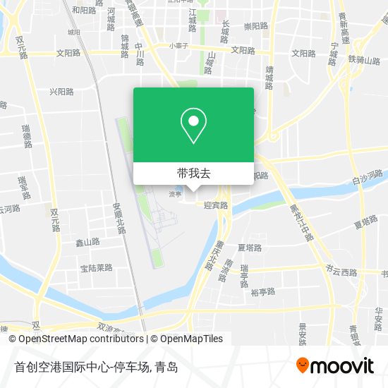 首创空港国际中心-停车场地图