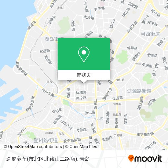 途虎养车(市北区北鞍山二路店)地图