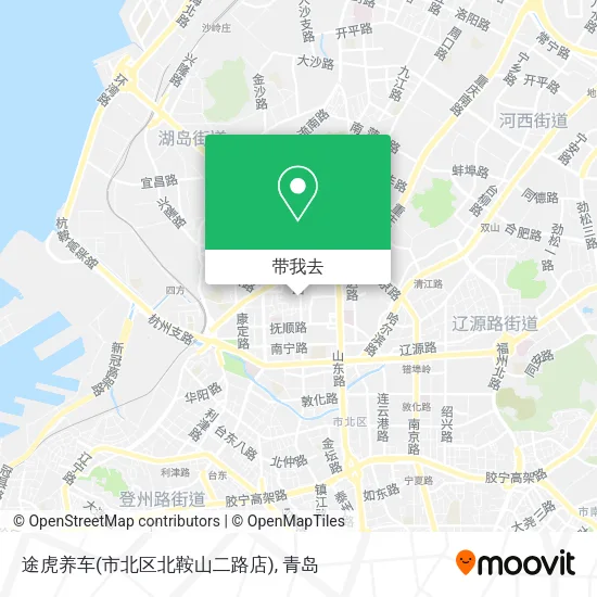 途虎养车(市北区北鞍山二路店)地图