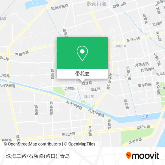 珠海二路/石桥路(路口)地图