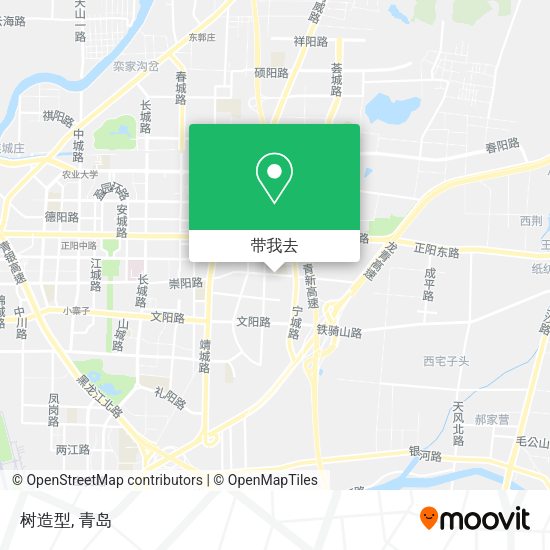 树造型地图