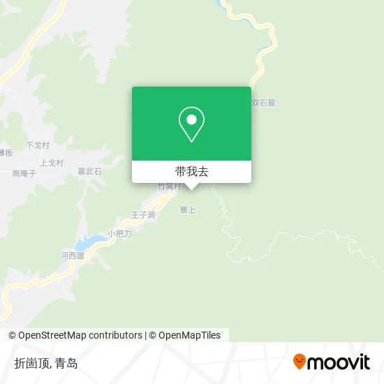 折崮顶地图