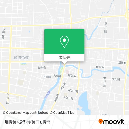 烟青路/振华街(路口)地图