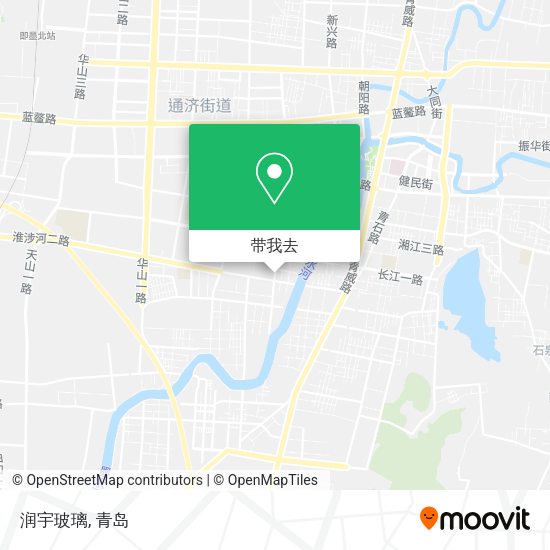 润宇玻璃地图