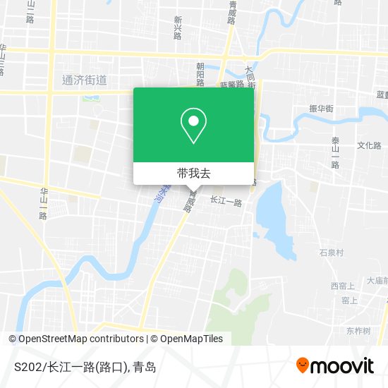 S202/长江一路(路口)地图